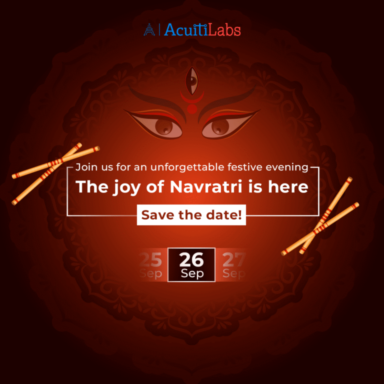 Acuiti Navratri Celebrations!